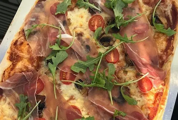 Pizza med Rørosost
